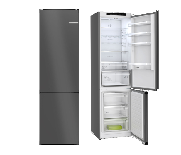 Lodówka Bosch KGN39OCAF PerfectFit No Frost 203cm Ciemny Inox Klasa A 29dB 363L - 1343494 - zdjęcie 2